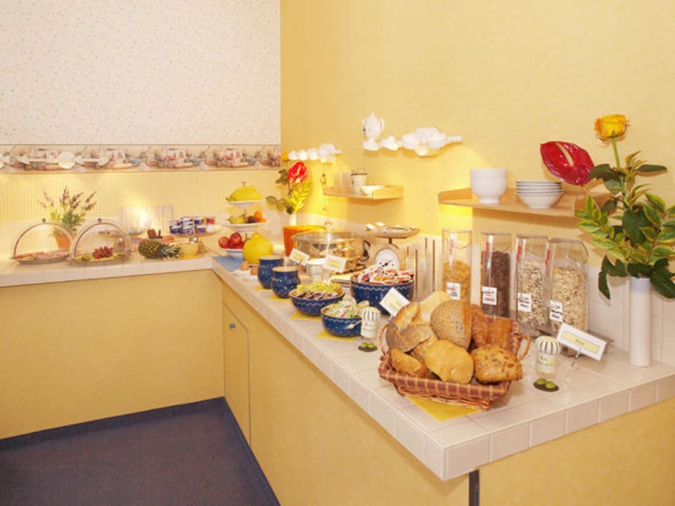 Frühstücksbüffet Hotel Villa Seeschlößchen