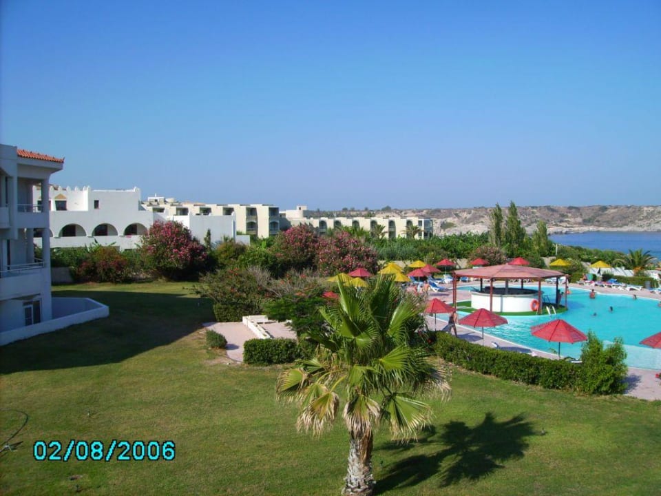 Blick aus dem Zimmer Atlantica Kolymbia Beach