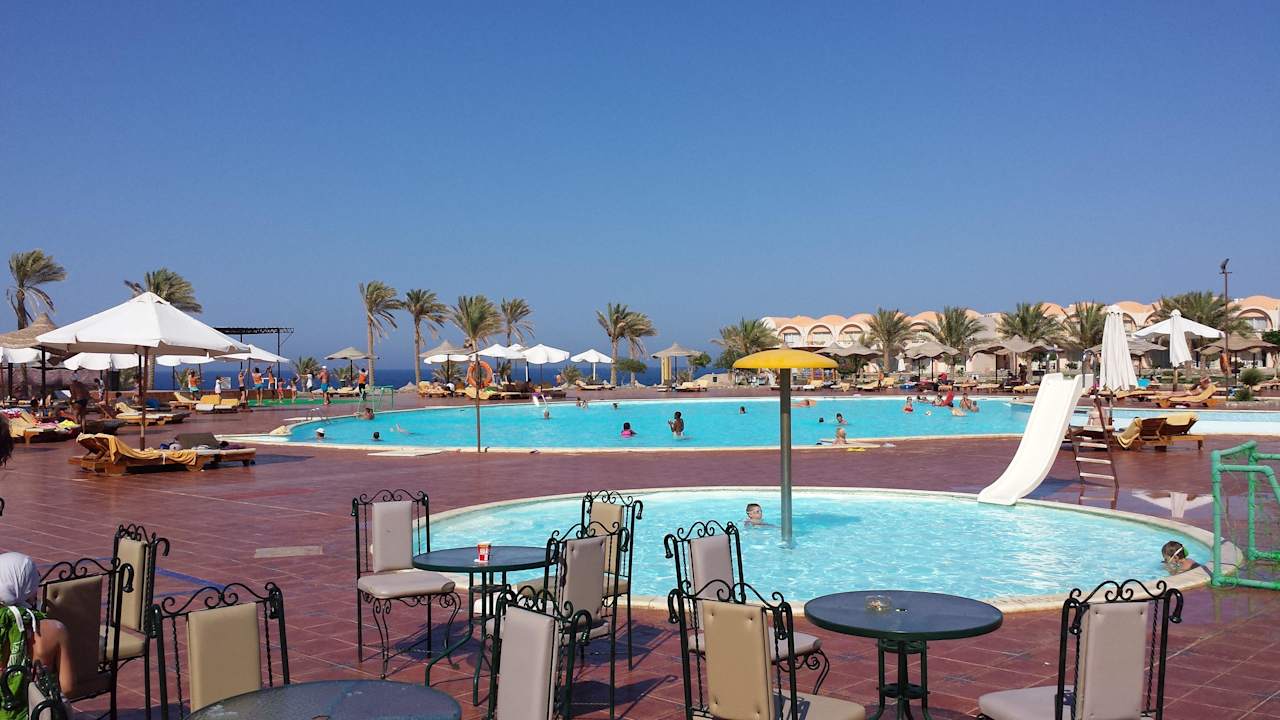 Poolbereich Three Corners Sea Beach Resort