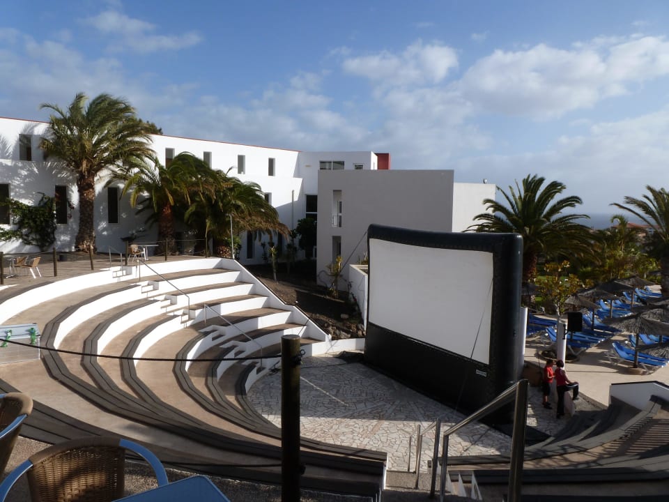 Theater mit Kinoleinwand allsun App.-Hotel Esquinzo Beach