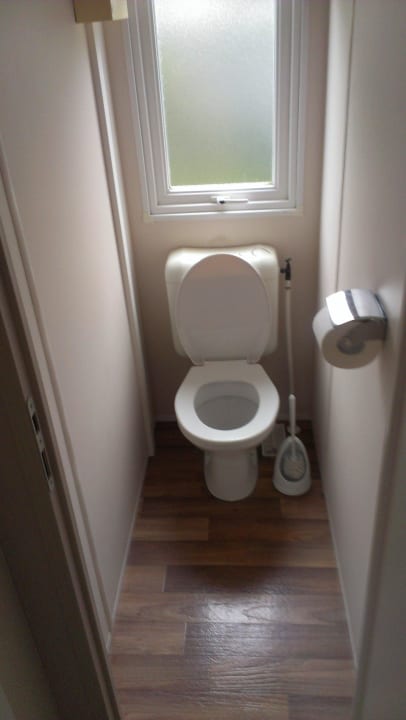 Mobilheim Bali: seperate Toilette Villaggio Residence Punta Spin