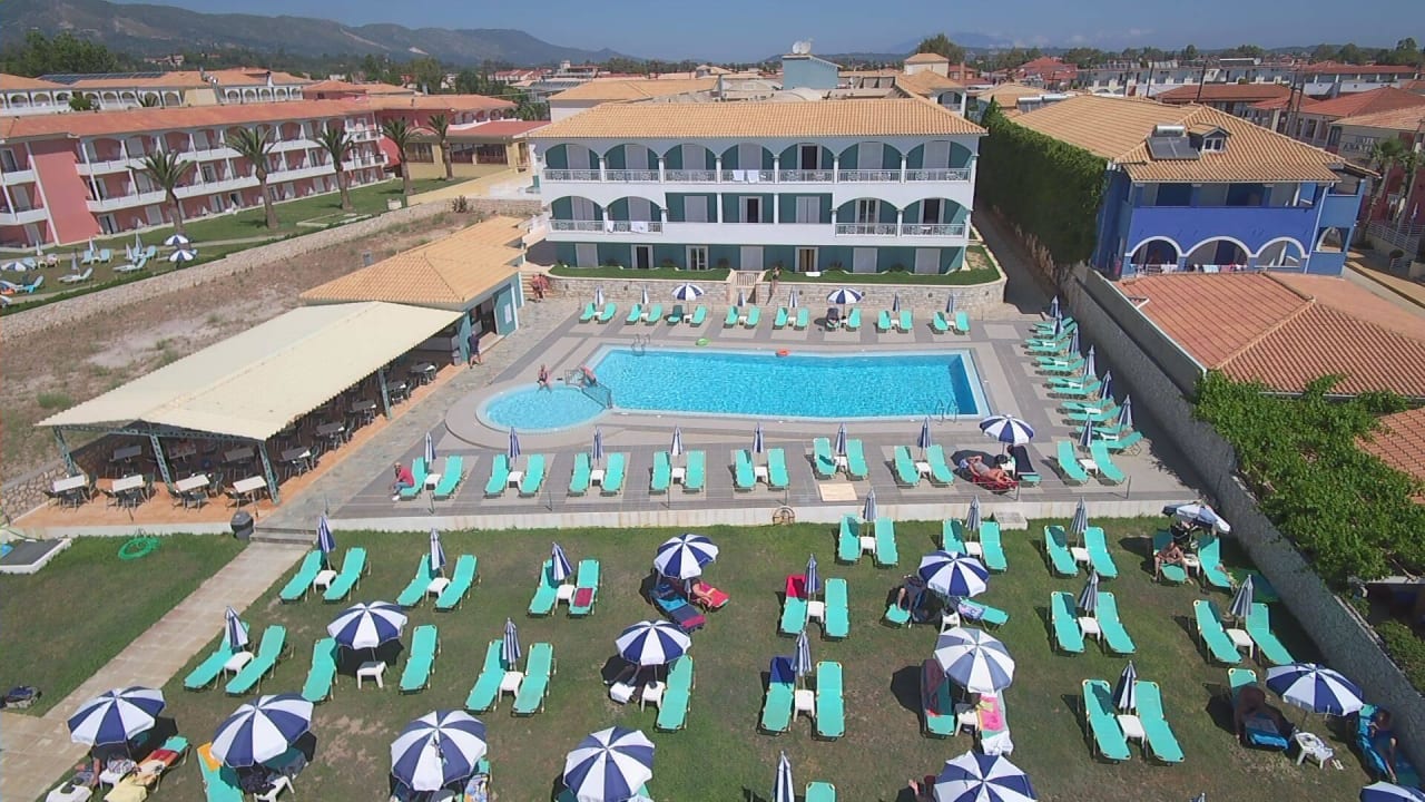 Widok z góry Hotel Astir Beach