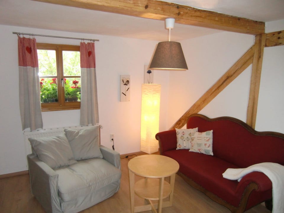 Wohnzimmer Ferienhof Laitscher Hof