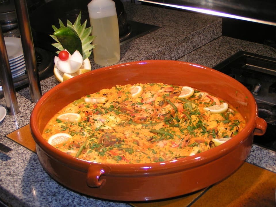Das Abendbuffet Hotel Riu Chiclana