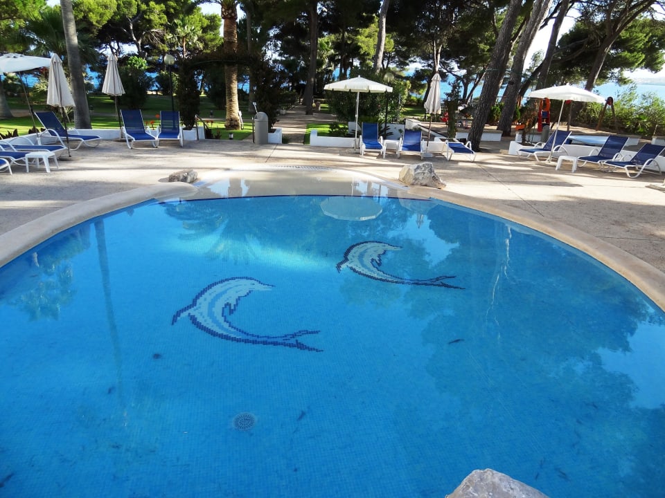 Kinderbecken mit Mosaiken Hipotels Eurotel Punta Rotja Golf & Spa