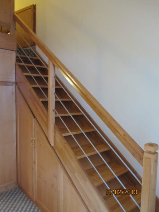 Treppe Gaubenzimmer Aldiana Club Schlanitzen Alm