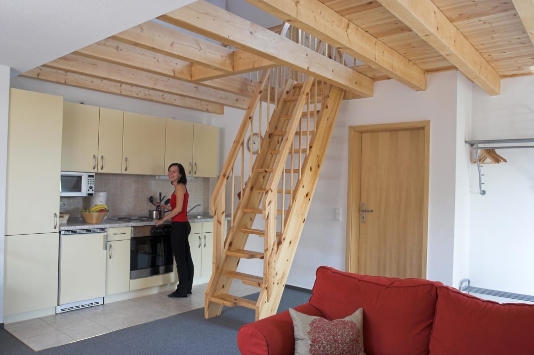 FeWo "Hase" im OG, Küche Müritzparadies Feriendorf Alte Fahrt