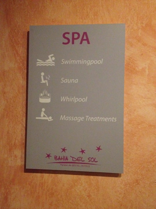 Spa-Schild Hotel Bahia del Sol