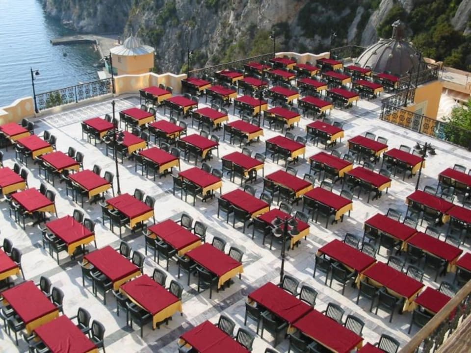 Außenrestaurant mal anders Ladonia Hotels Adakule