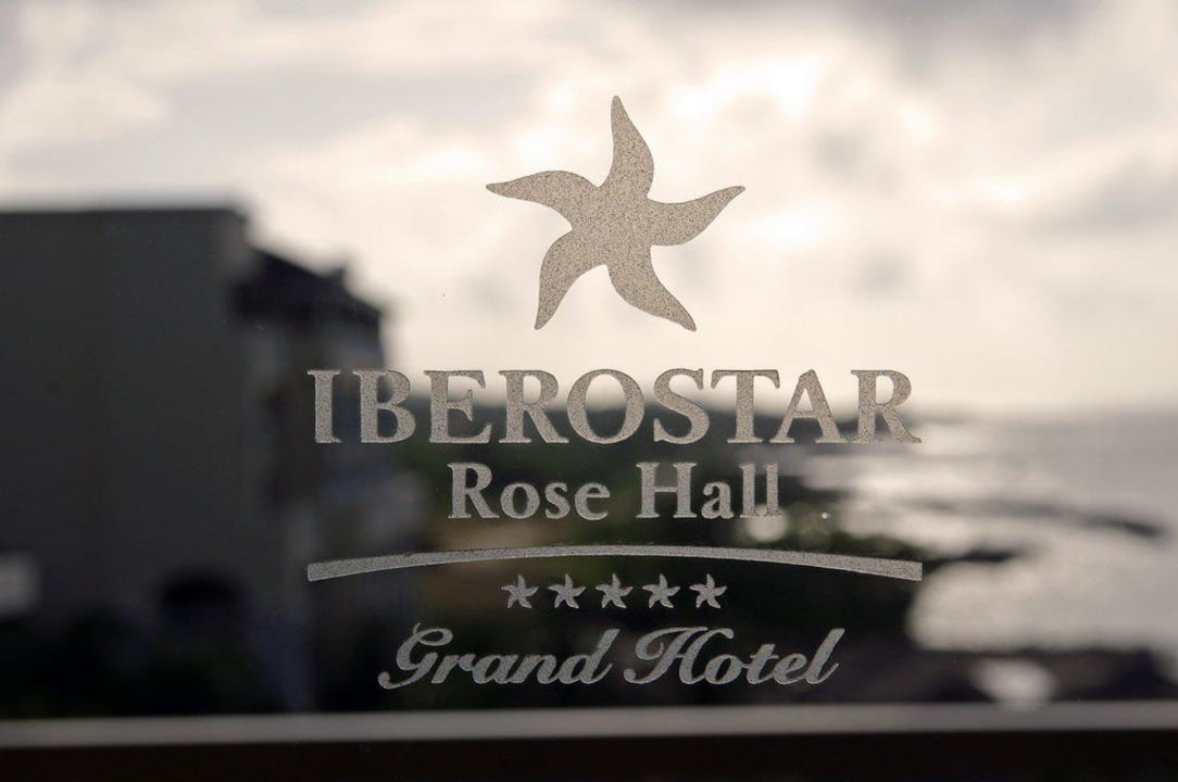 Hotellogo im Fensterglas JOIA Rose Hall by Iberostar