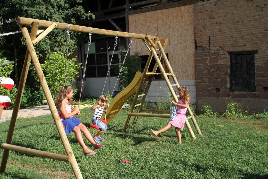 Schaukel für die Kleinen Ferienwohnung Im Mühlengarten