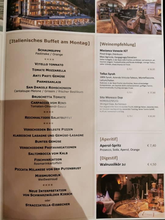 Gastro Verwöhnhotel Kristall