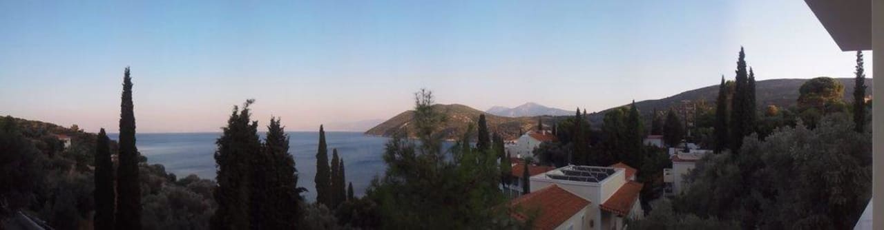 Ausblick vom Superior Zimmer Kerveli Village Hotel