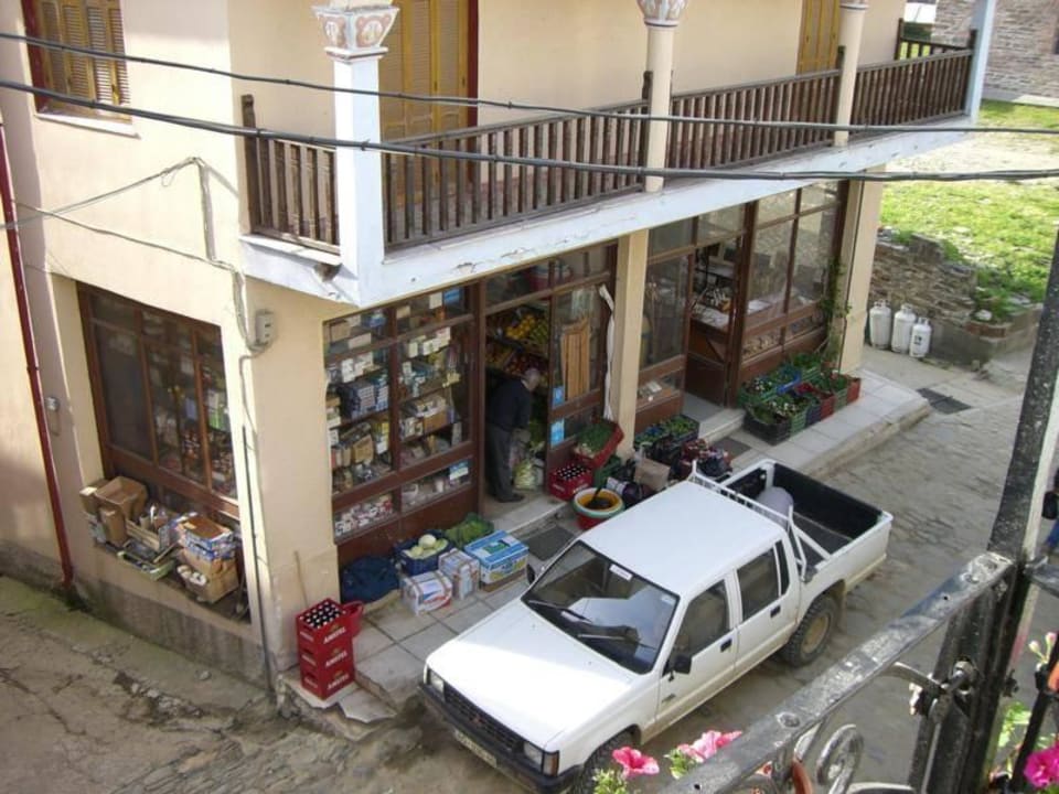 Blick vom Balkon  Hotel Ion