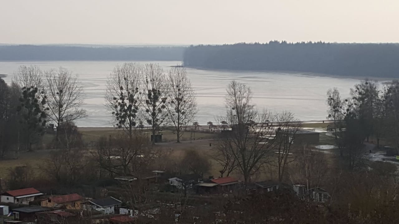 Ausblick aus dem Fenster AHORN Seehotel Templin