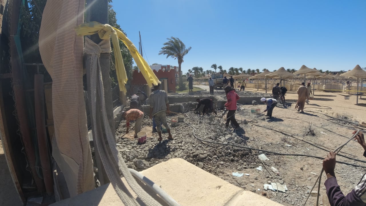 Ausblick Pickalbatros Dana Beach Resort - Hurghada