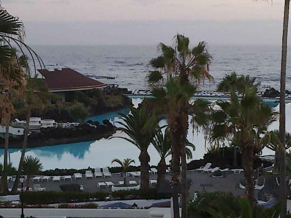 Blick vom Balkon  H10 Tenerife Playa