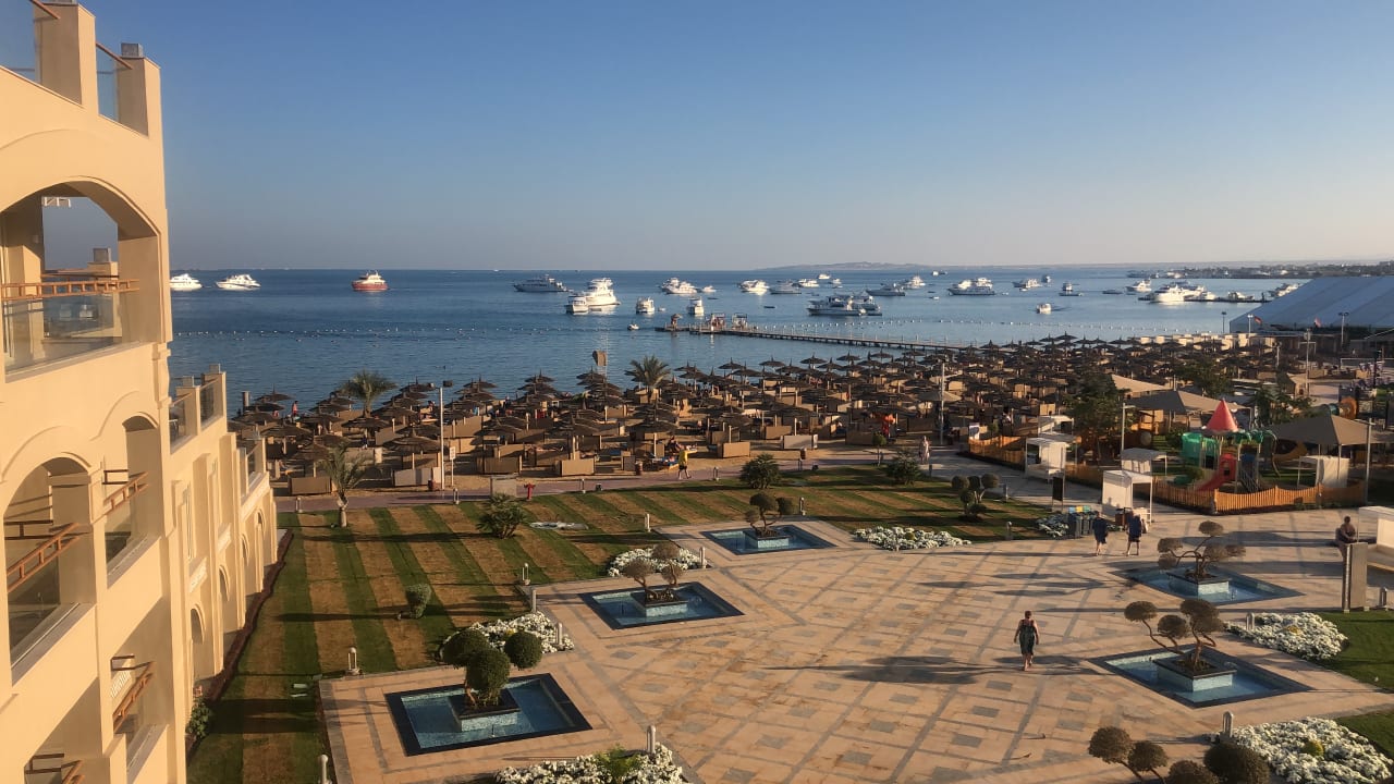 Ausblick Pickalbatros White Beach Resort - Hurghada