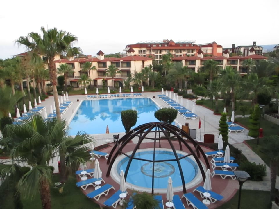 Blick vom Balkon Saphir Hotel & Villas