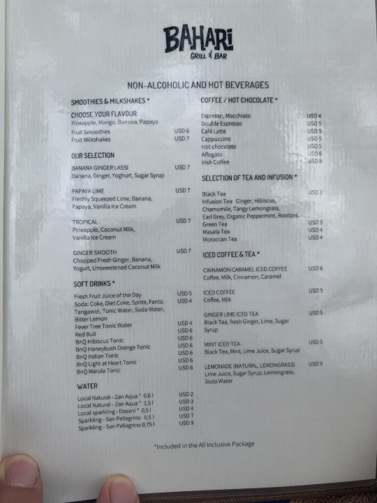 Gastro Zuri Zanzibar Hotel & Resort