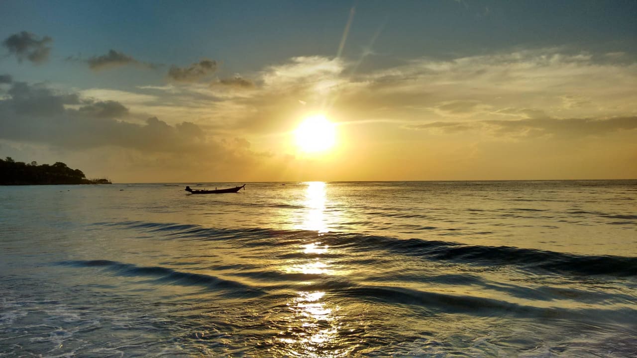 Sonnenuntergang Long Bay Resort Koh Phangan