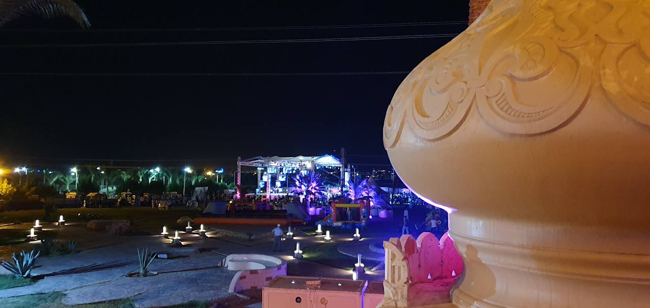 Ausblick Pickalbatros Alf Leila Wa Leila Resort - Neverland Hurghada