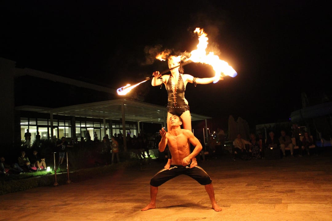 Feuershow Jiva Beach Resort