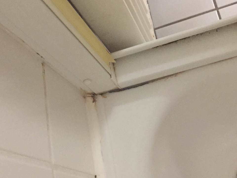 Schimmel im Badezimmer  Tryp by Wyndham Bremen Airport