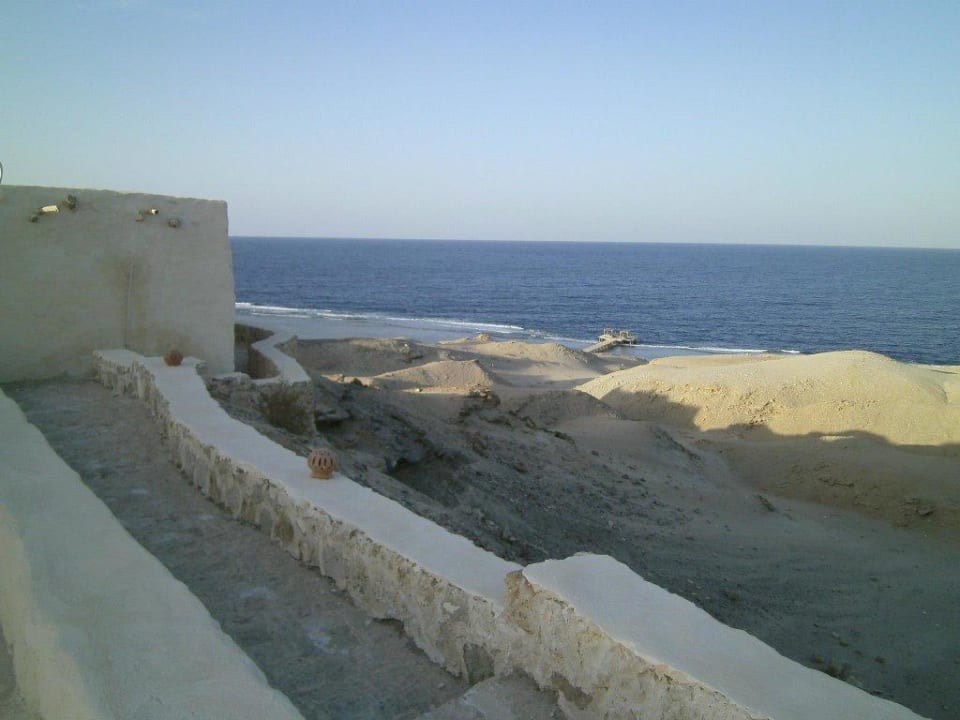 Blick von der Zimmerterrasse The Oasis Dive Resort