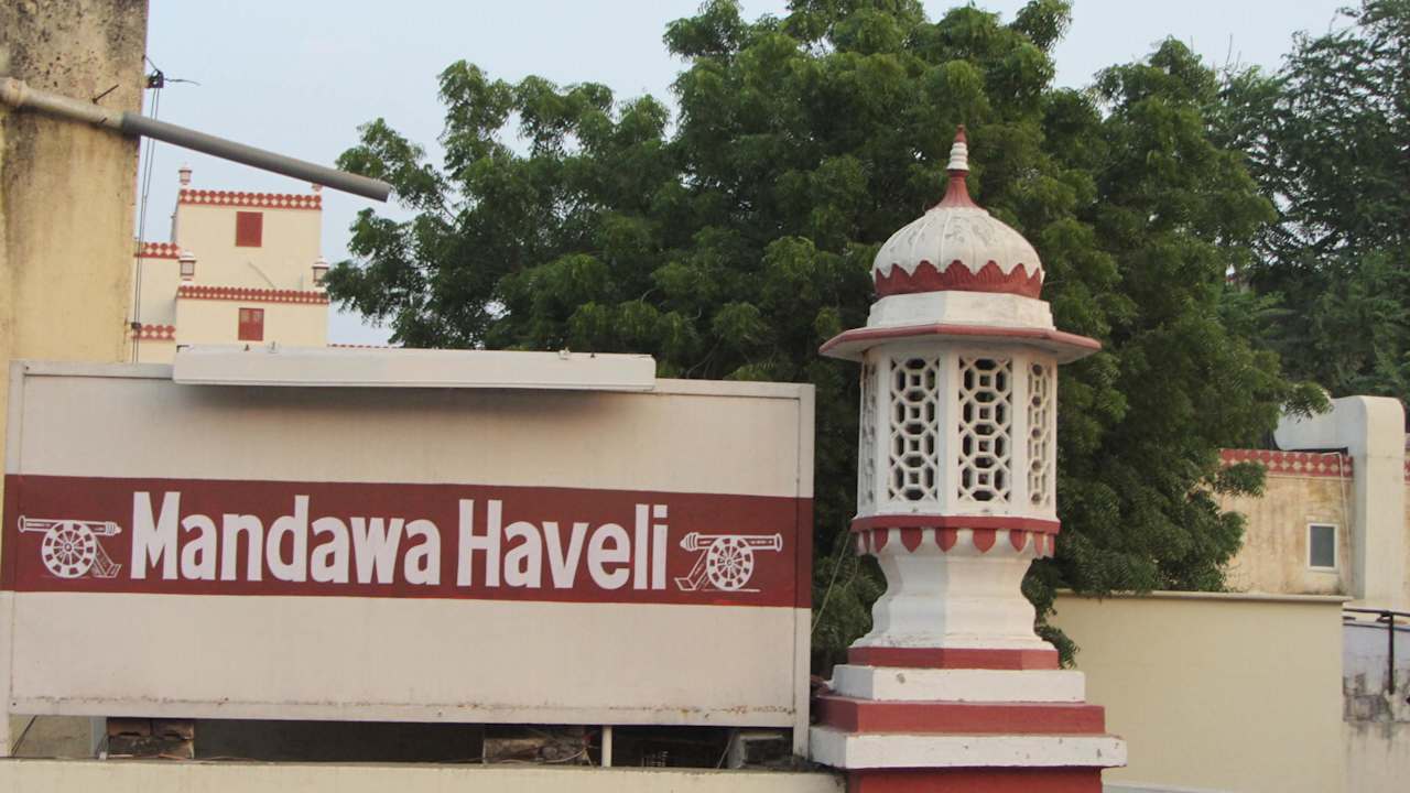 Haupteingang Hotel Mandawa Haveli