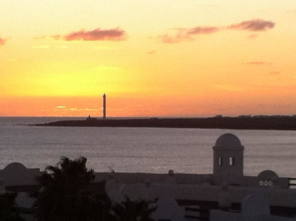 Sonnenuntergang von der Terrasse aus H10 Timanfaya Palace - Adults only