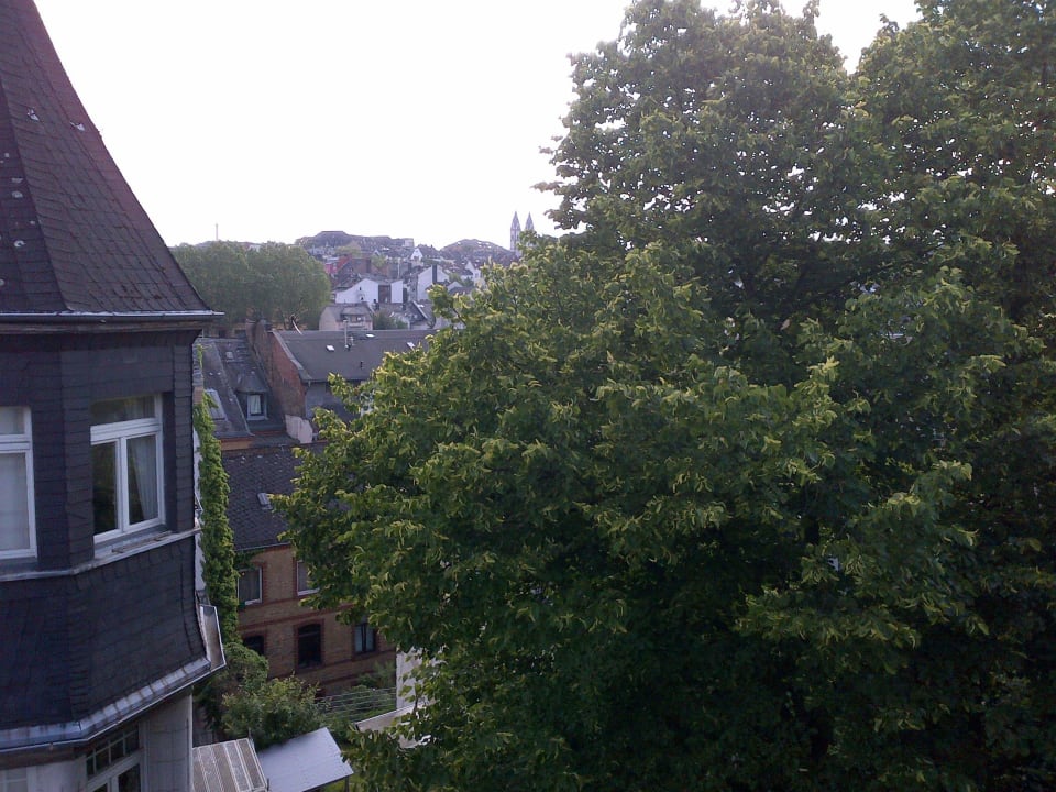 Blick vom Balkon Hotel Klemm