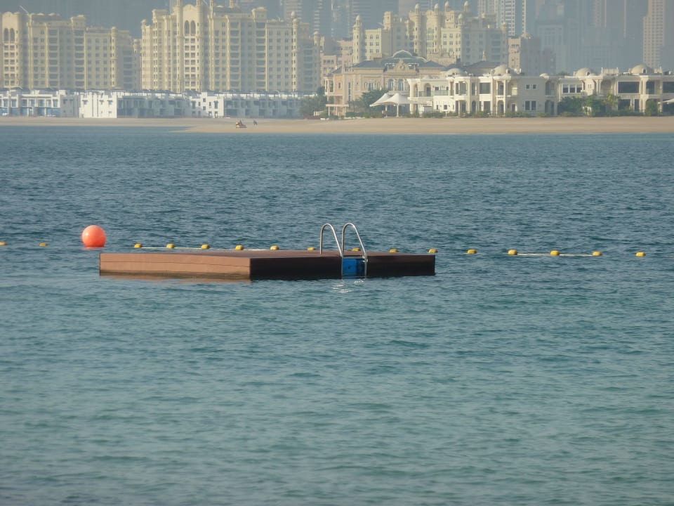 Badeplattform Waldorf Astoria Dubai Palm Jumeirah