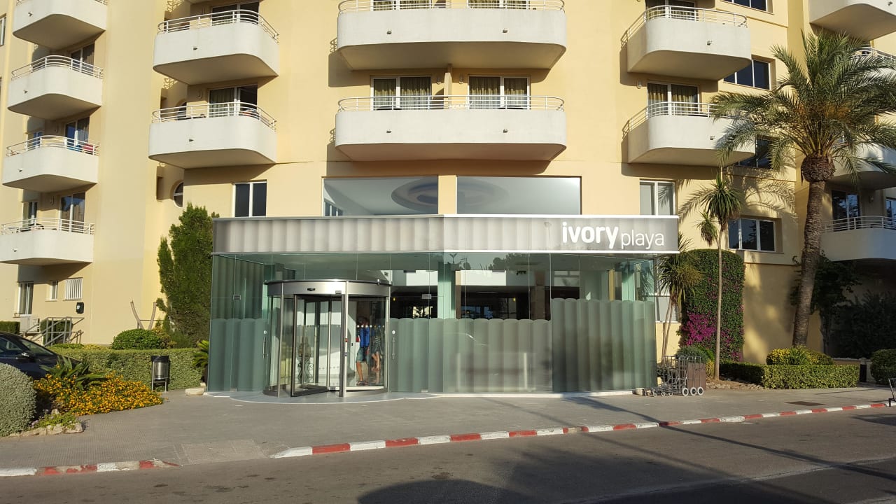 Neuer Eingang  Aparthotel Ivory Playa