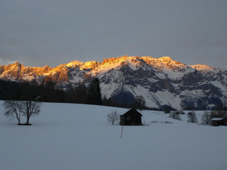 Sonnenuntergang Brandstätterhof