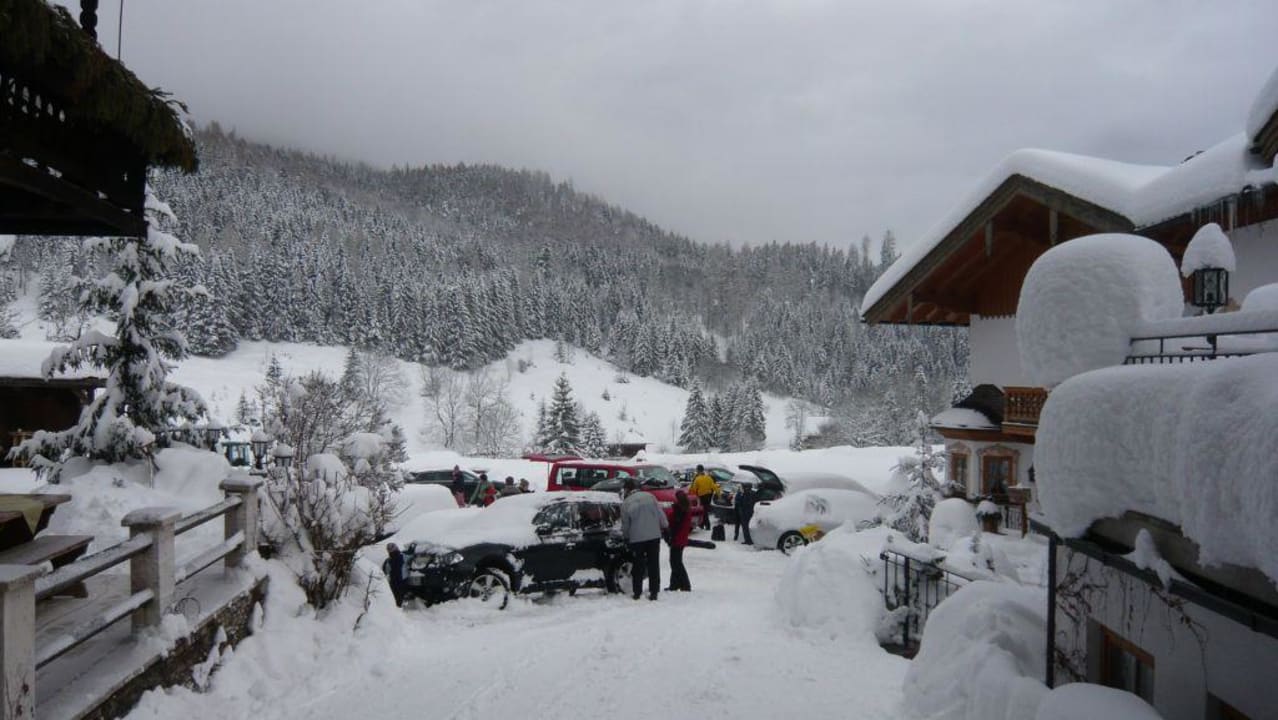Tatzlwurm im Schnee Hotel Feuriger Tatzlwurm