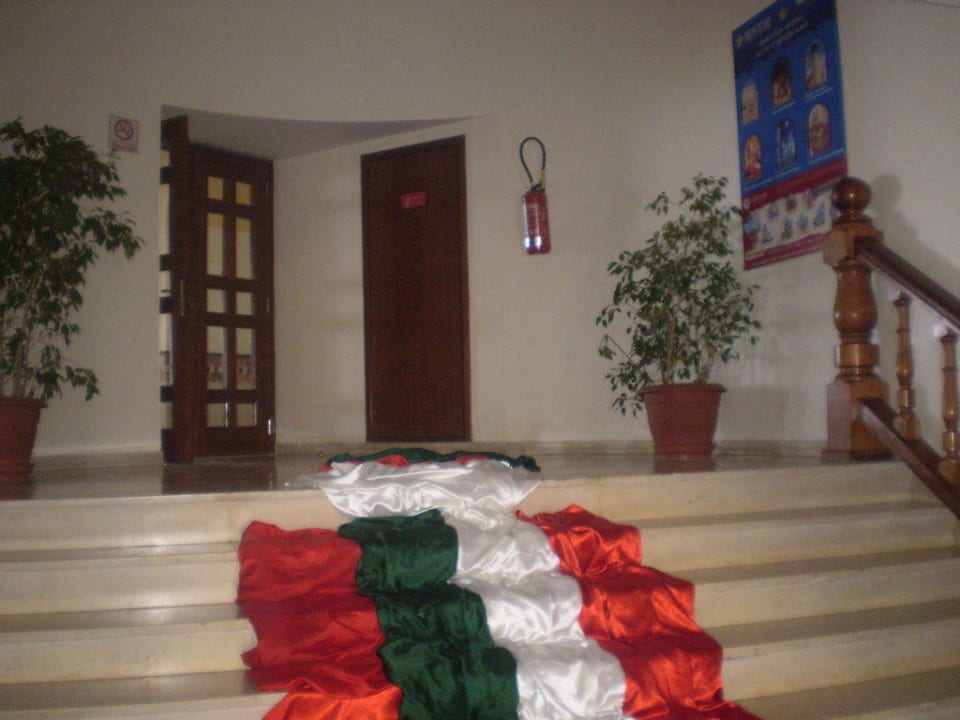 Treppe zum Restaurant Medina Solaria & Thalasso