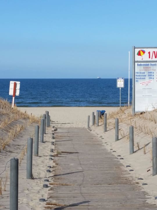Strandzugang Steigenberger Grandhotel & Spa