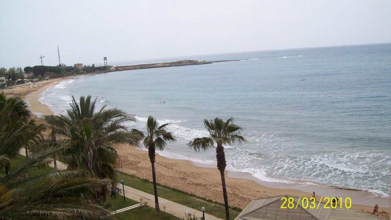 Blick aus dem Zimmer Aska Hotel Just in Beach