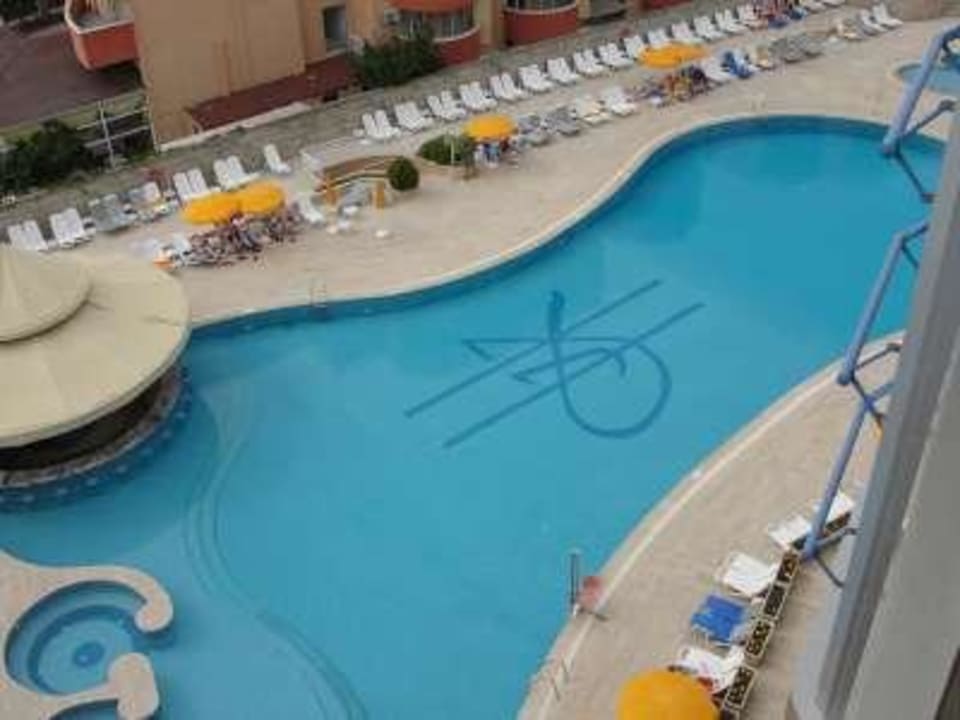 Pool taken from the roof Grand Kaptan