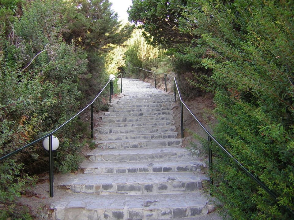 Weg zum Strand Rodos Princess Beach Hotel & Spa