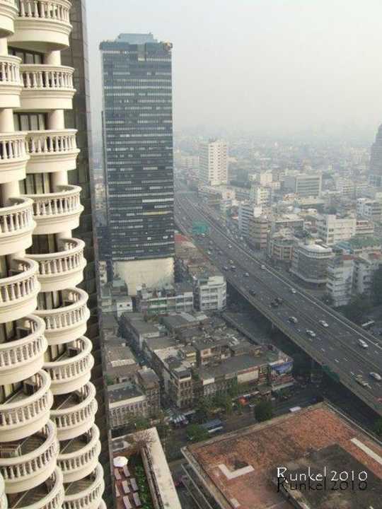 Aussicht Balkon am Morgen Hotel Lebua At State Tower