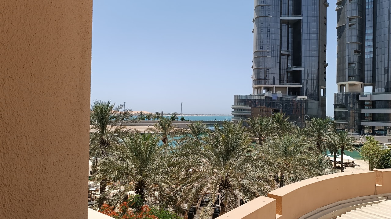 Ausblick Sheraton Hotel & Resort Abu Dhabi