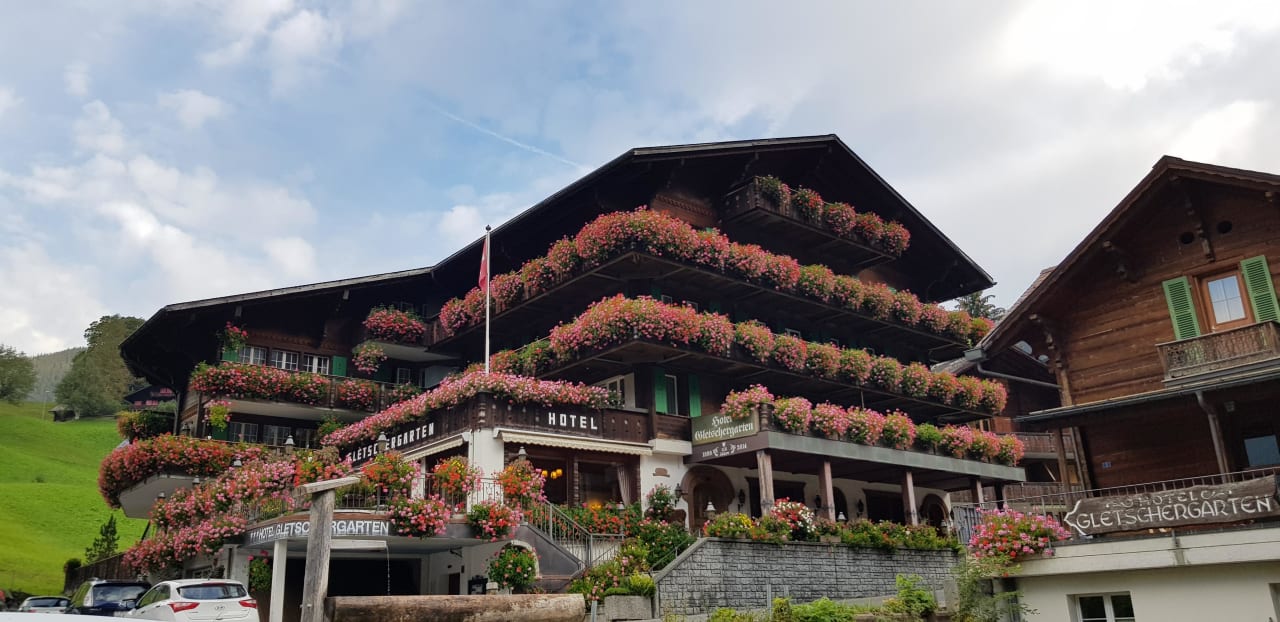 Außenansicht Hotel Gletschergarten