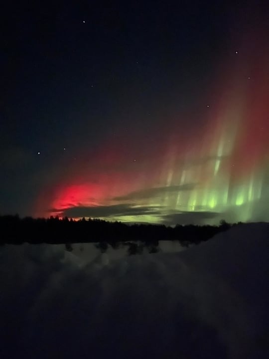 Ausblick Aurora Queen Resort Igloos