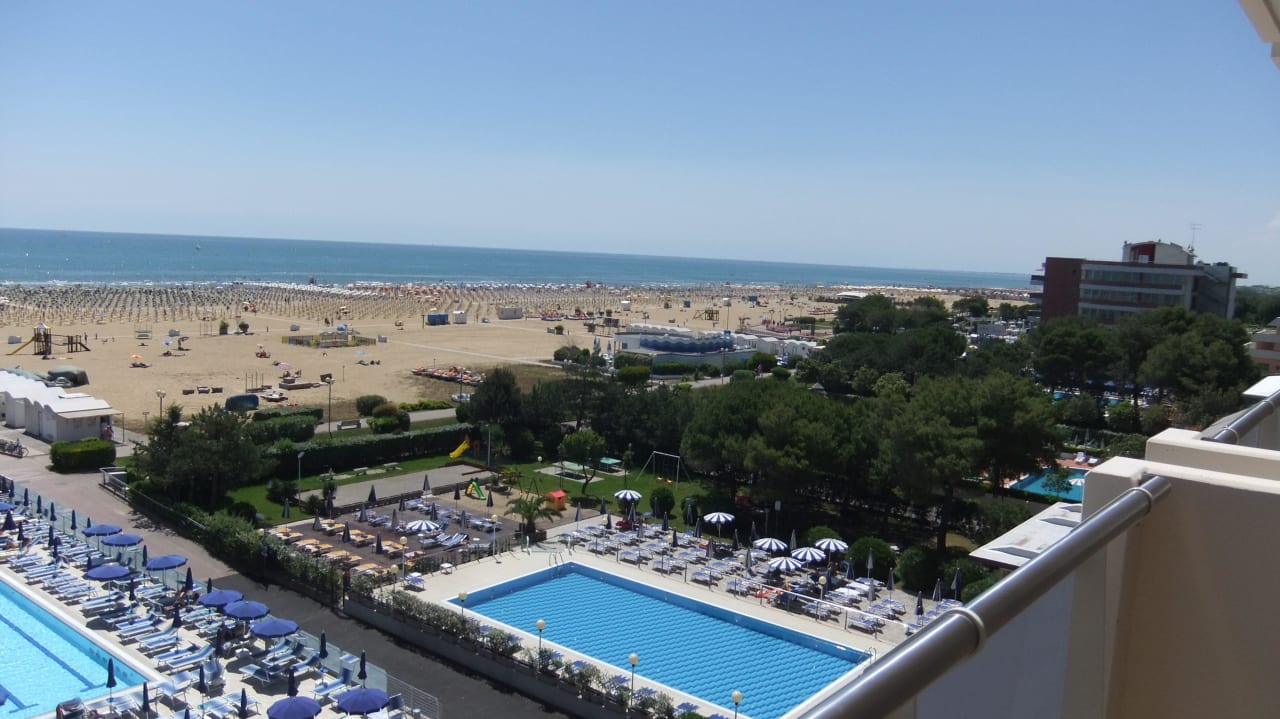 Balkonblick Lido Bibione