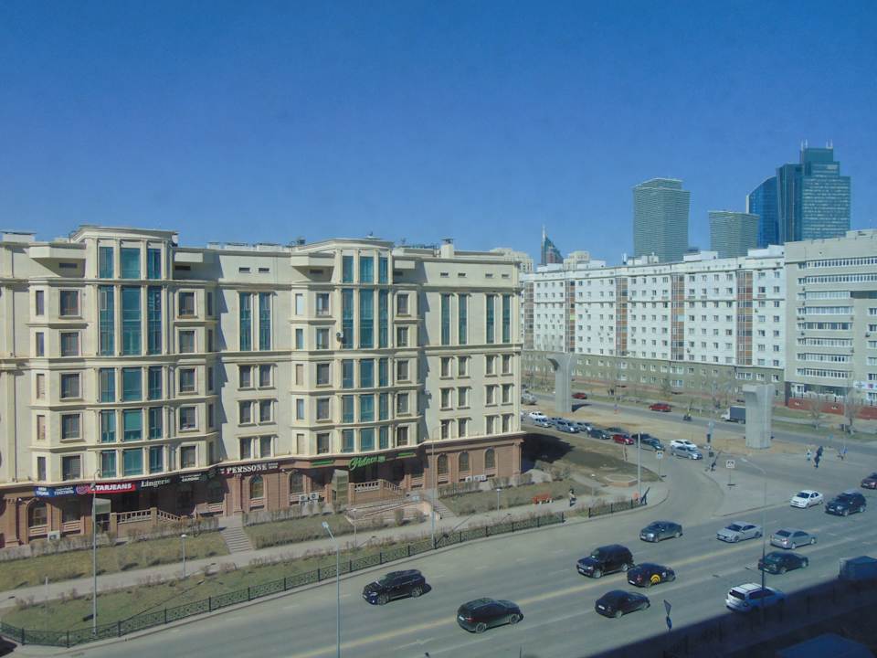 Ausblick Sheraton Astana Hotel