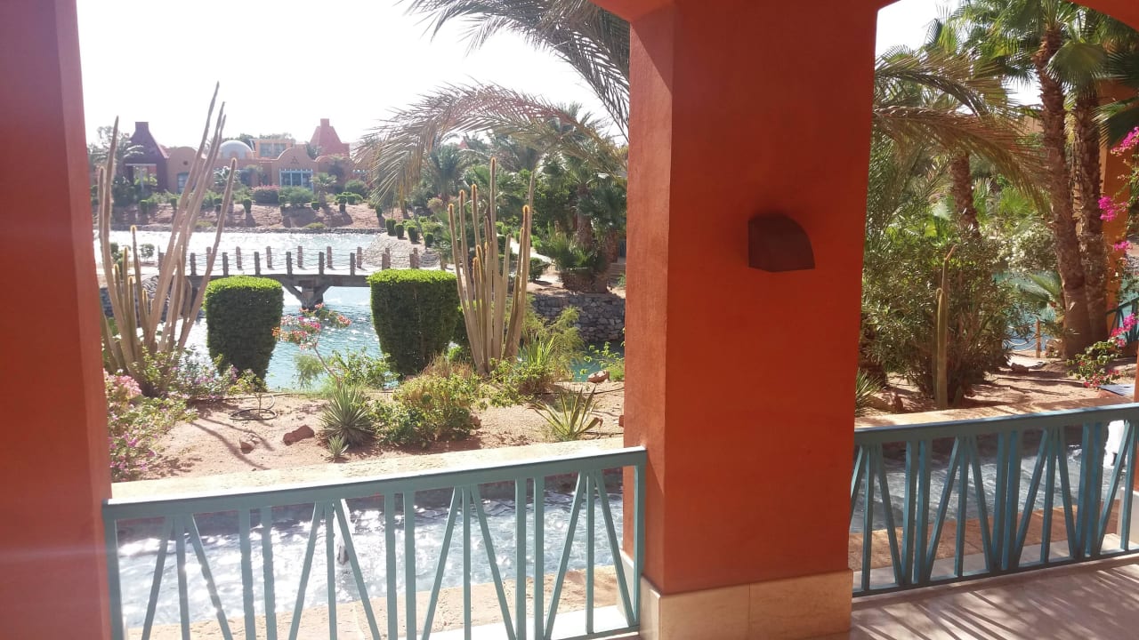 Schöne Gartenanlage Sheraton Miramar Resort El Gouna