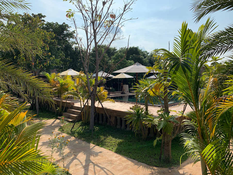 Gartenanlage Model Angkor Resort