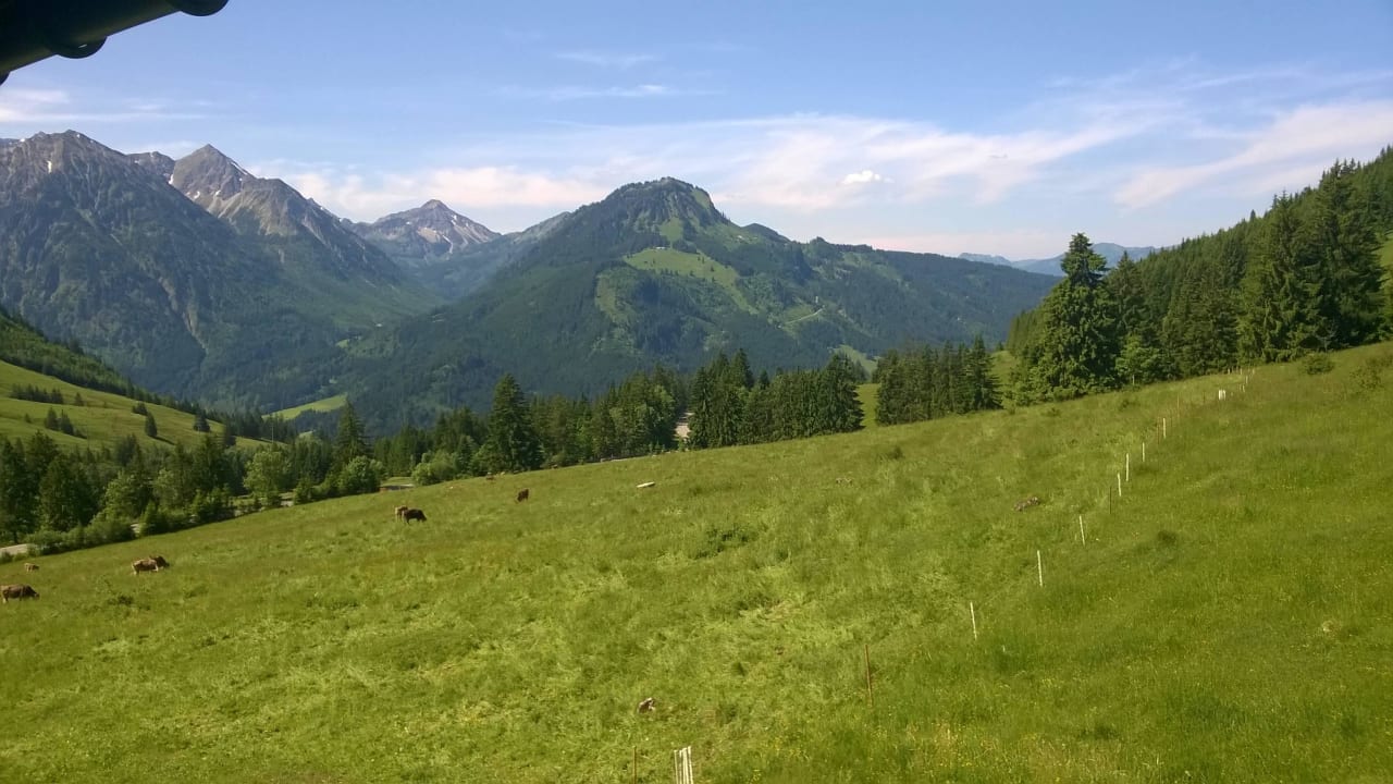 Von unserem Zimmer Oberjoch - Familux Resort